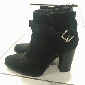 Dream Chaser Buckle Ankle Bootie